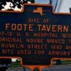 SITE OF FOOTE TAVERN MEMORIAL MARKER