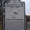 FORT RICHARDSON WAR MEMORIAL MARKER
