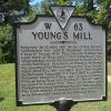 YOUNG'S MILL MEMORIAL PLAQUE