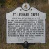 ST. LEONARD CREEK MEMORIAL MARKER