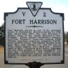 FORT HARRISON WAR MEMORIAL MARKER