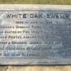 WHITE OAK SWAMP WAR MEMORIAL PLAQUE