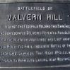 BATTLEFIELD OF MALVERN HILL WAR MEMORIAL PLAQUE