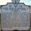 UNION ARMY'S CROSSING OF THE PAMUNKEY RIVER MEMORIAL MARKER