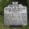 SEVEN DAYS BATTLES WAR MEMORIAL MARKER I