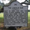 THE LINCOLN GUN WAR MEMORIAL CANNON PLAQUE