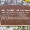 THE "BATTLE " OF RIVERTON WAR MEMORIAL PLAQUE