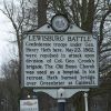 LEWISBURG BATTLE WAR MEMORIAL MARKER