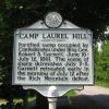 CAMP LAUREL HILL WAR MEMORIAL MARKER