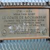 ROCHAMBEAU CROSSED THE HOUSATONIC RIVER MEMORIAL PLAQUE