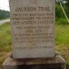 JACKSON TRAIL MEMORIAL MARKER