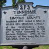 LINCOLN COUNTY REVOLUTIONARY WAR MEMORIAL MARKER