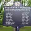 WORLD WAR II MEMORIAL MARKER OF LAUDERDALE COUNTY SIDE D