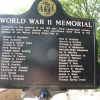 WORLD WAR II MEMORIAL MARKER OF LAUDERDALE COUNTY SIDE B