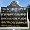 THE BUTLER MASSACRE WAR MEMORIAL MARKER