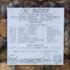 O'L BUDDY B-17 WAR MEMORIAL PLAQUE