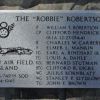 THE "ROBBIE" ROBERTSON CREW B-17 WAR MEMORIAL PLAQUE