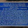 BATTERY M, 4TH U.S. ARTILLERY WAR MEMORIAL PLAQUE