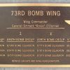 73RD BOMB WING WAR MEMORIAL PLAQUE