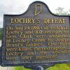 LOCHRY'S DEFEAT WAR MEMORIAL MARKER