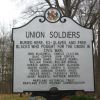 UNION SOLDIERS WAR MEMORIAL MARKER