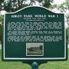 SIBLEY PARK WORLD WAR I MEMORIAL MARKER BACK