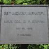 38TH INDIANA INFANTRY WAR MEMORIAL PLAQUE