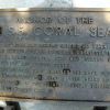 ANCHOR OF THE U.S.S. CORAL SEA MEMORIAL PLAQUE