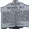 "PATRIDGE HILL" WAR MEMORIAL MARKER