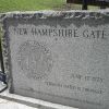 NEW HAMPSHIRE GATE REVOLUTIONARY WAR MEMORIAL FRONT