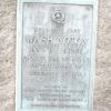 WASHINGTON CROSSED THE DELAWARE WAR MEMORIAL PLAQUE