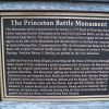 PRINCETON BATTLE MONUMENT PLAQUE