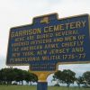 GARRISON CEMETERY REVOLUTIONARY WAR MEMORIAL MARKER