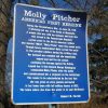 MOLLY PITCHER AMERICAS FIRST HEROINE MEMORIAL MARKER