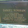 DANIEL NIMHAM REVOLUTIONARY WAR MEMORIAL PLAQUE