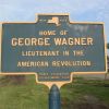 GEORGE WAGNER REVOLUTIONARY WAR MEMORIAL MARKER