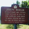 JOSEPH MORGAN REVOLUTIONARY WAR MEMORIAL MARKER