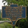 BOYD-PARKER REVOLUTIONARY WAR MEMORIAL MARKER