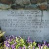 SYBIL LUDINGTON REVOLUTIONARY WAR HEROINE MEMORIAL FACE STONE
