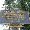GENERAL GATES HEADQUARTERS REVOLUTIONARY WAR MEMORIAL