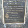 SULLIVAN'S ATTACK REVOLUTIONARY WAR MEMORIAL PLAQUE