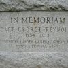 CAPT. GEORGE REYNOLDS REVOLUTIONARY WAR MEMORIAL
