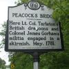 PEACOCK'S BRIDGE REVOLUTIONARY WAR MEMORIAL MARKER
