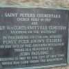 SAINT PETER'S CHURCHYARD REVOLUTIONARY WAR MEMORIAL