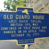 OLD GUARD HOUSE REVOLUTIONARY WAR MEMORIAL MARKER