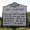JESSE FRANKLIN REVOLUTIONARY SOLDIER MEMORIAL MARKER