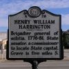 HENRY WILLIAM HARRINGTON REVOLUTIONARY WAR MEMORIAL MARKER