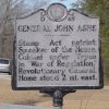 GENERAL JOHN ASHE REVOLUTIONARY WAR MEMORIAL MARKER