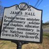 JAMES HALL REVOLUTIONARY SOLDIER MEMORIAL MARKER