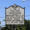 GUILFORD COURTHOUSE REVOLUTIONARY WAR MEMORIAL MARKER